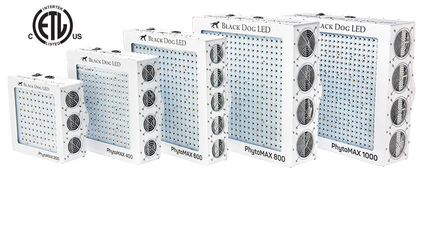 PhytoMAX LED Grow Lights Now ETL-Certified to UL Safety Standards