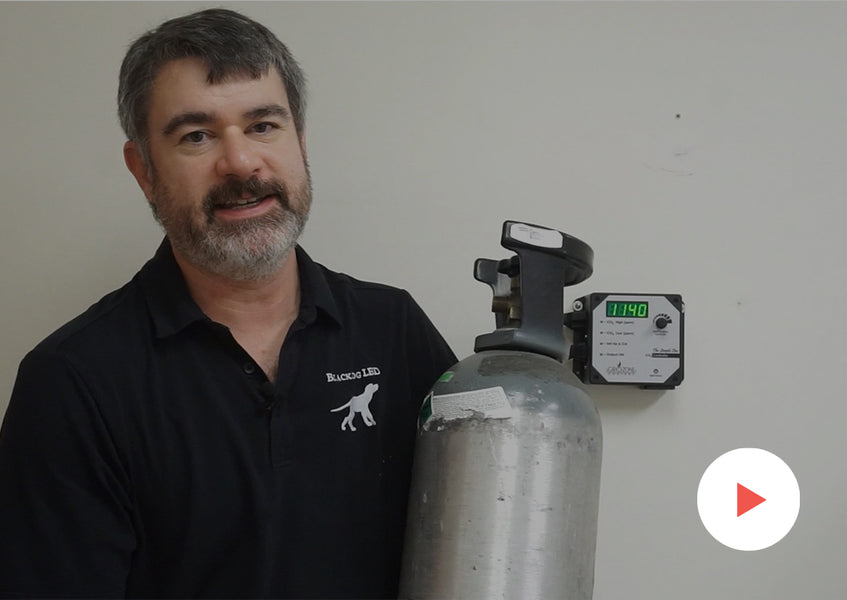 Growing How-To: CO2 Supplementation: CO2 setup in a tent
