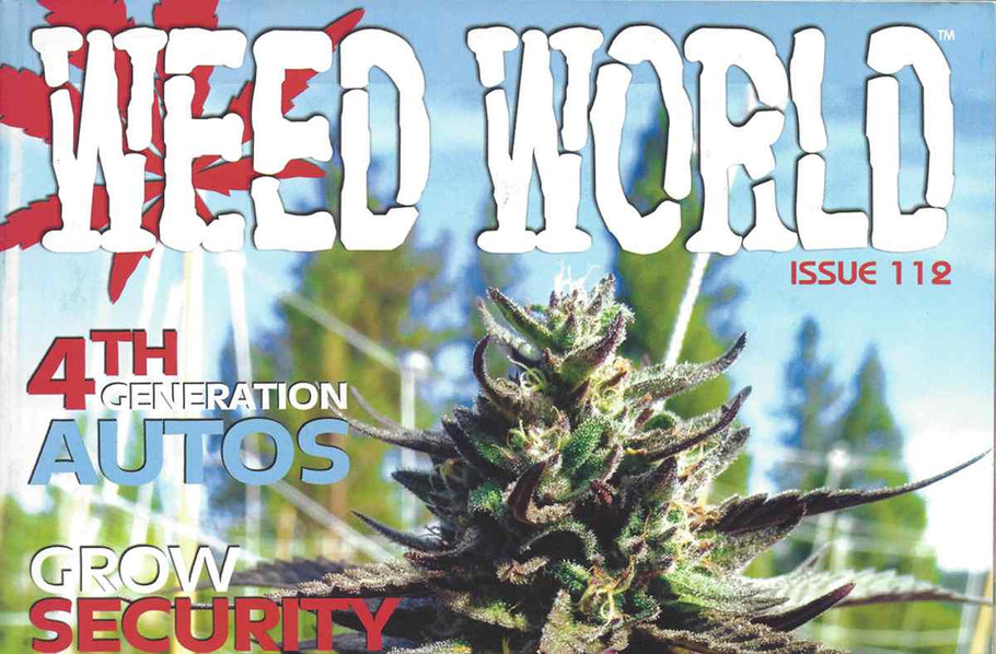 Black Dog LED Grow Light Featured in Weed World Magazine
